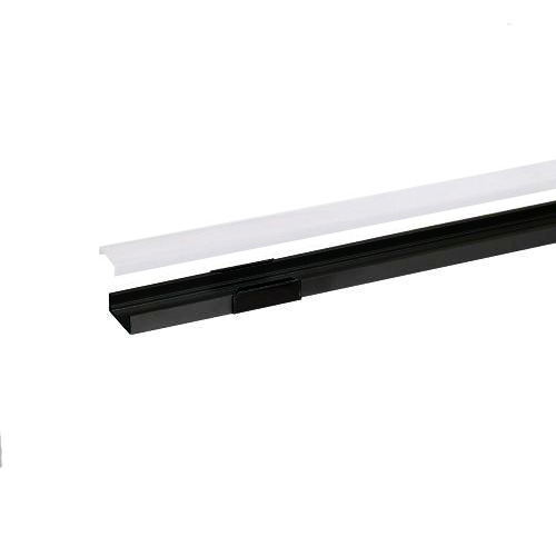 PROFIL SL7 NOIR 2M PLEXI MAT ACCESSOIRES  *