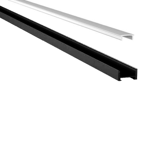 PROFIL SLI7 NOIR 2M PLEXI MAT ACCESSOIRE  *