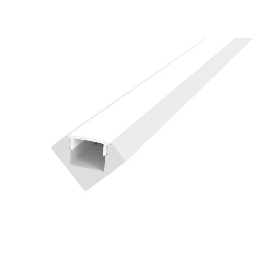 PROFIL ALU45 BLANC 2M PLEXI MAT ACCESSOI  *