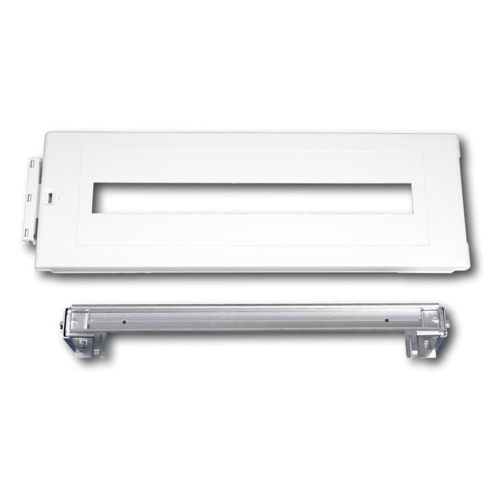 KIT RAILS DIN 120 MOD. AVEC PLASTRONS SYNTH. 200MM  *
