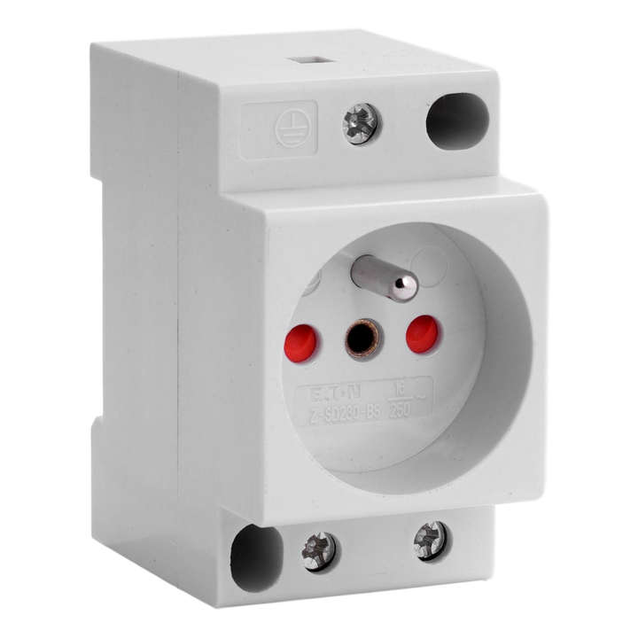PRISE MODULAIRE TC 2P+T 10/16A PROT. ENFANT  *