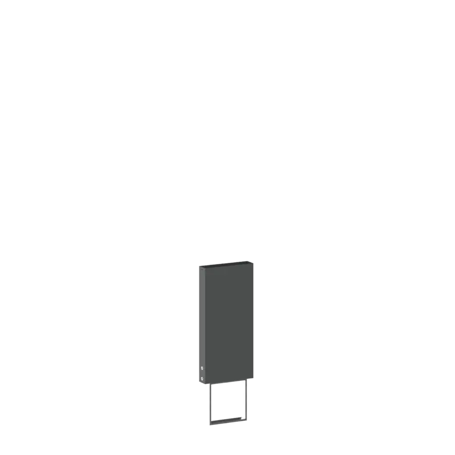 BASE WITH CONCRETE FIXATION H400  *