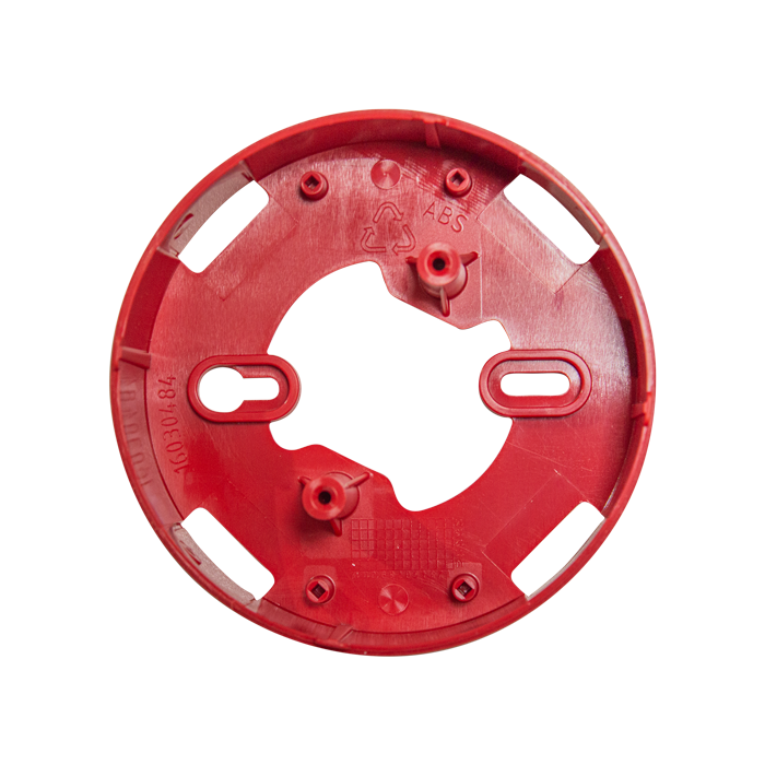 ENTRETOISE POUR DETECTEURS NORMALISES -ROUGE  *