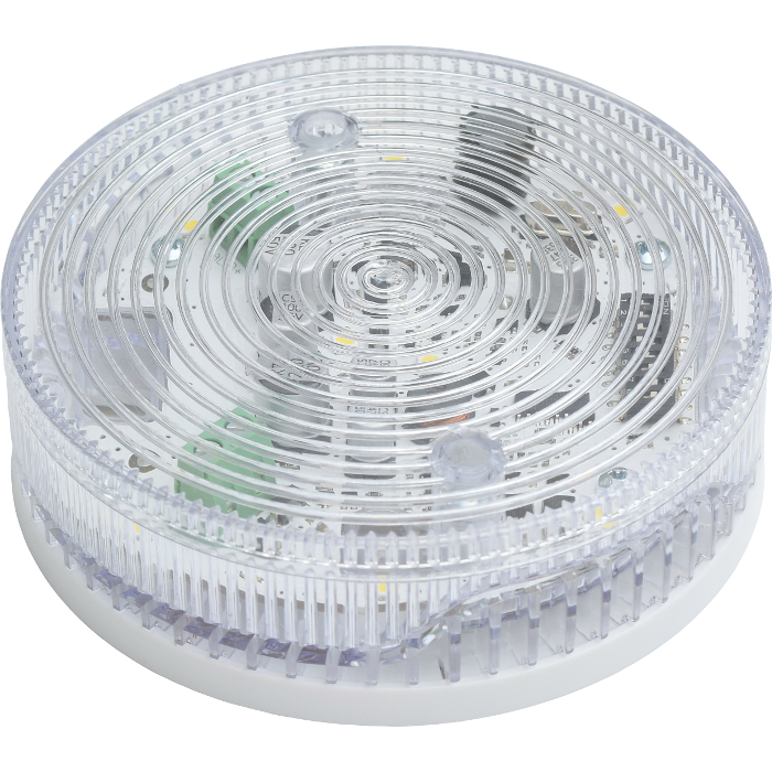 SIRENE AVEC FEU CLIGNOTANT BLANC  *