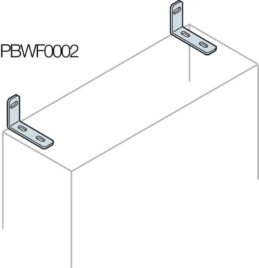 WALL FIXING BRACKETS SPEP 2 PIECES  *
