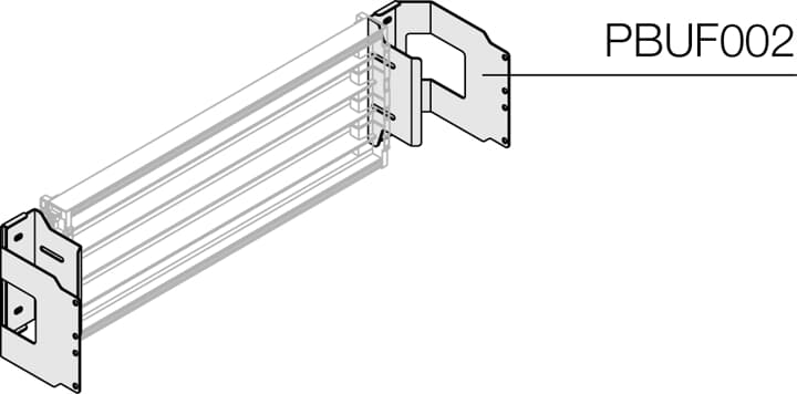 SPEP UNIFIX FIXING BRACKETS 2 PIECES  *