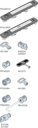 STANDARD HANDLE SYSTEM PRO E POWER WITH LEVER  *