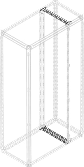 2 STAINLESS STEEL CROSSPIECES SYSTEM PROE POWER D=700MM  *