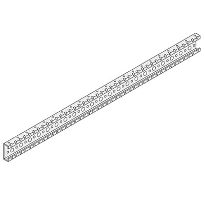 2 STAINLESS STEEL CROSSPIECES L=2013MM  *