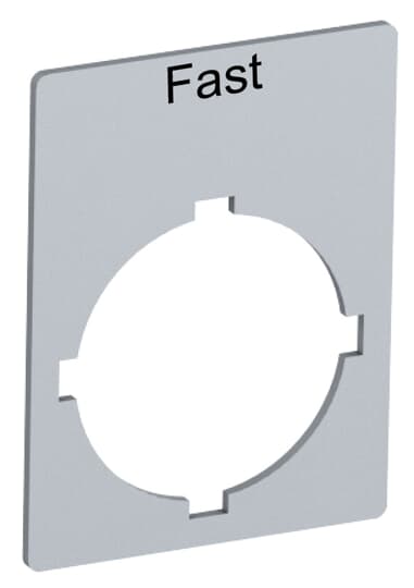 ACCESSORIES LEGEND PLATE  *