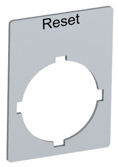 ACC LEGEND PLATE  *