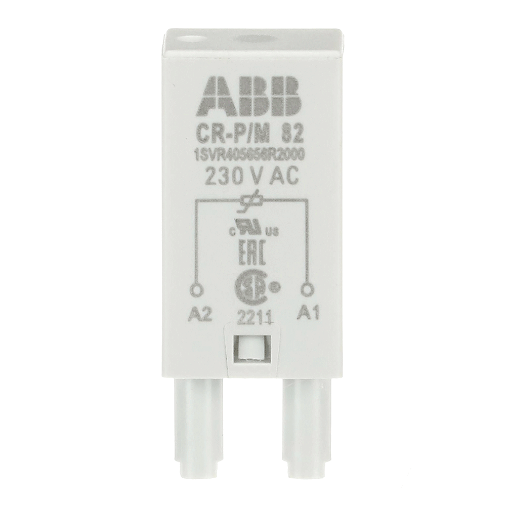 MODULE DE FONCTION EMBROCHABLE SERIE CR VARISTOR SANS LED 230VAC  *
