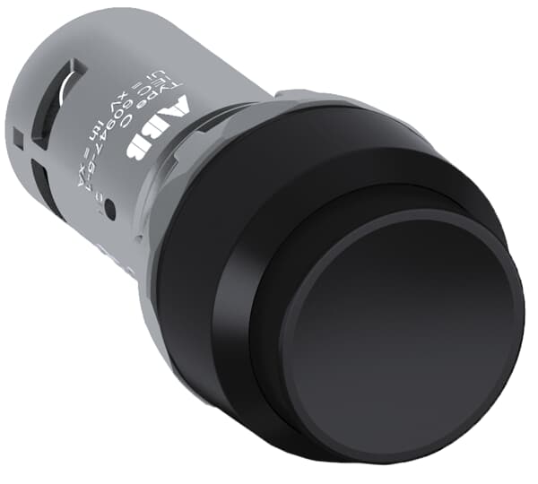 BOUTTON POUSSOIR NOIR 1NO  *
