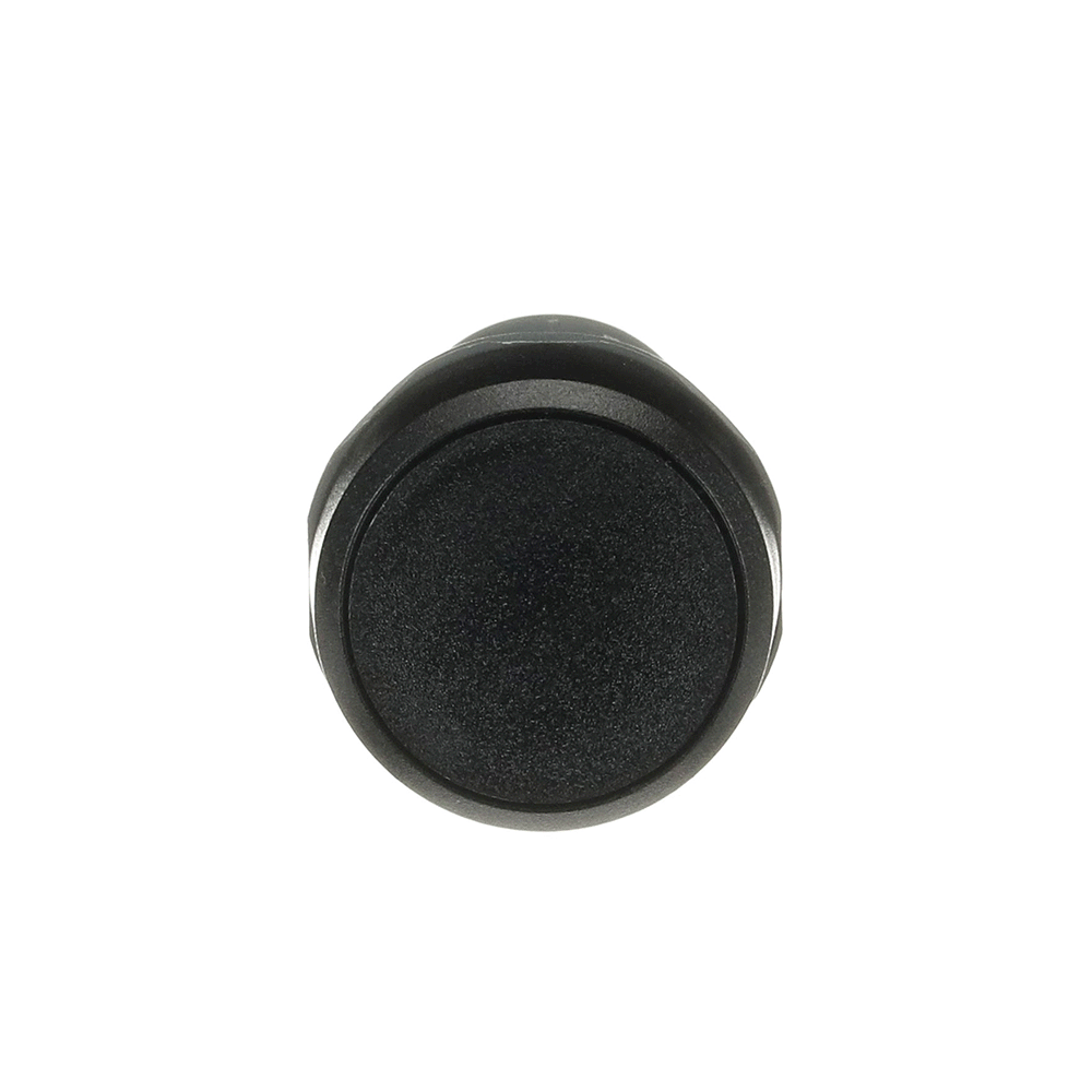 BOUTTON POUSSOIR PLAT NOIR 2NO  *