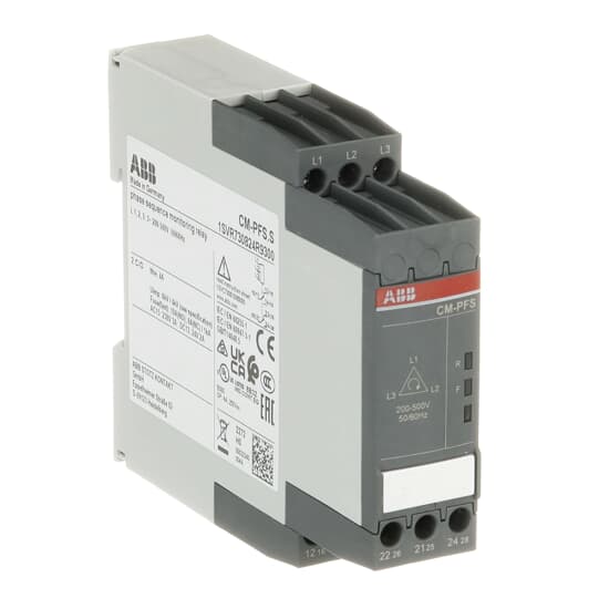 PHASE SEQUENCE MONIT RELAY  *