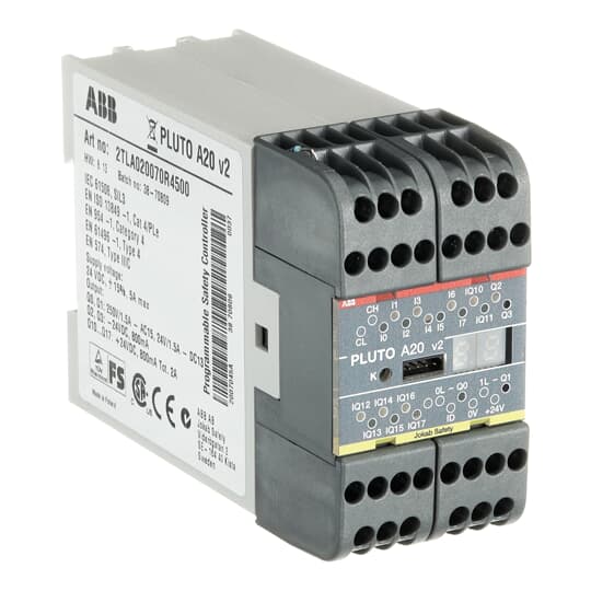 PROGRAMMABLE SAFETY CONTROLLERS PLUTO A20 V2  *
