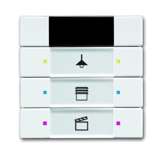 ELEMENT DE COMMANDE DAVOS/BLANC STUDIO 3/6 COMMANDES AVEC INTERFACE IR  *