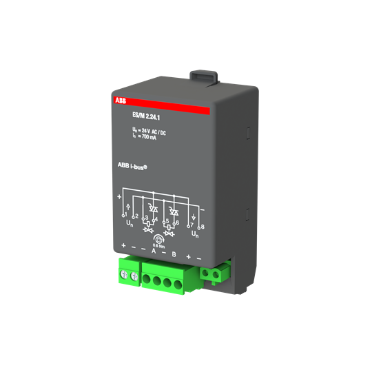 MODULE 2 SORTIES ELECTRONIQUES DOUBLE 24V POUR RC/A 8  *