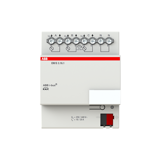 MODULE D' ENERGIE KNX TRIPLE 16/20A MODULAIRE  *