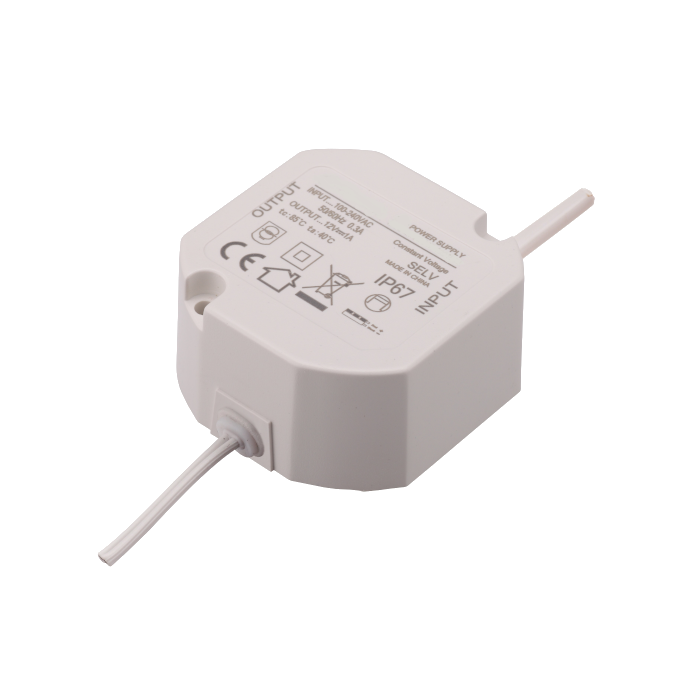 ALIMENTATION A ENCASTRER, ENTREE 230VAC,SORTIE 12VDC/1.3A  *