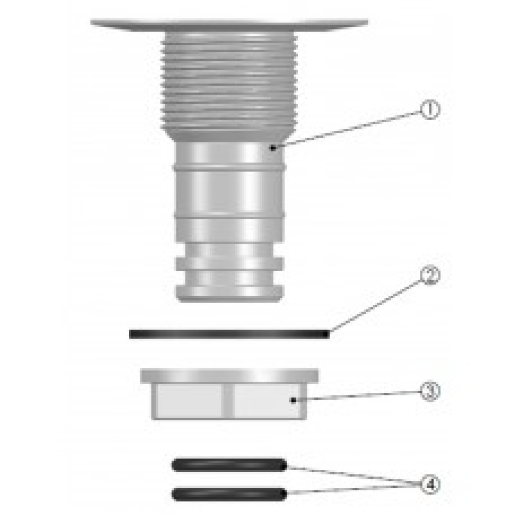ACCESSOIRES CLIMA RDP20-DRAIN 10PC  *
