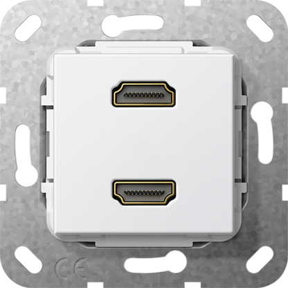 HDMI™ 2-V KPPL. BASISELEMENT ZUIVER WIT