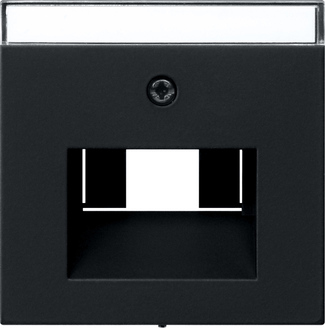AFD. TK UAE/IAE- + NETWERKAANSLUITDOOS SYSTEM 55 ZWART M  *