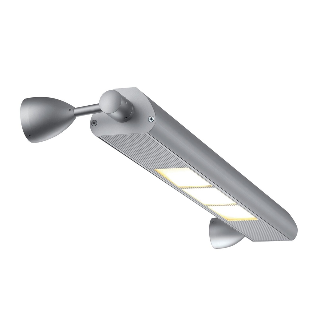SYSTEME LUMINEUX - ORIENTABLE - DOWN - 3TROUS BLANC MAT TEXTURE  *