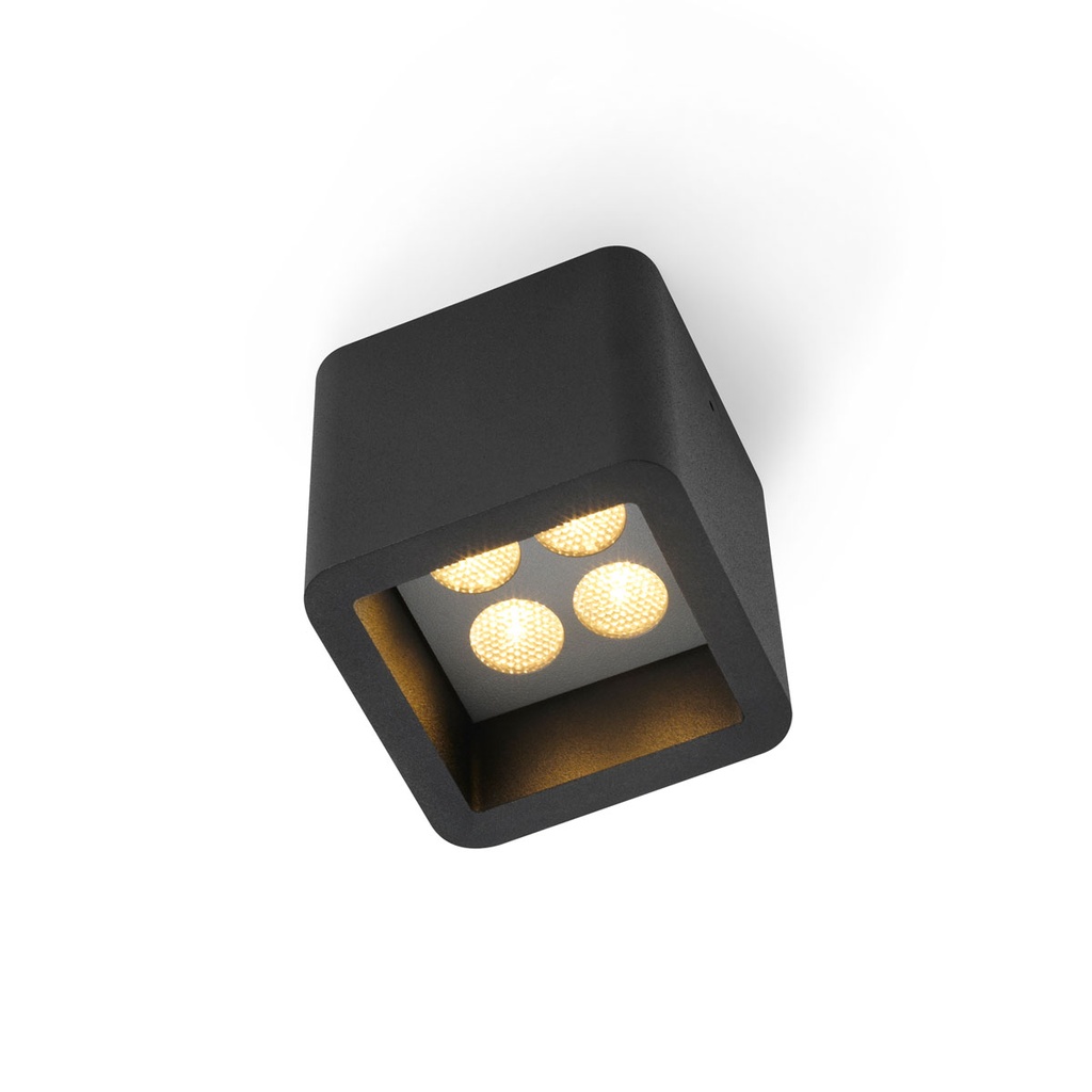 CODE 1 LED BLACK / WW - 25° / DRIVER INCL. / DIMMABLE (IGBT)  *