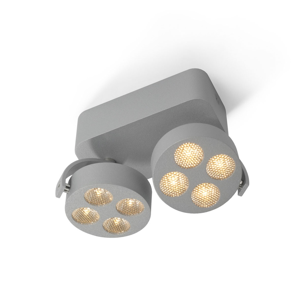 MINI-PI 2 UP ALU / WW - 10° / DRIVER INCL. / DIMMABLE (TRIAC/IGBT)  *