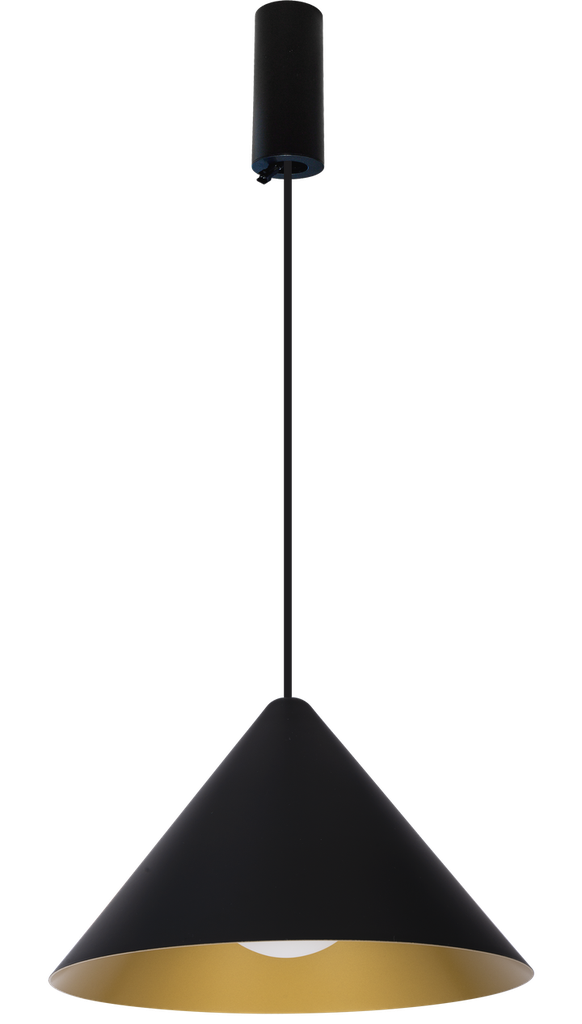 (AS)PENDEL CAP NAULA 2700K + BASE  PHASEDIM NOIR DORÉ  *
