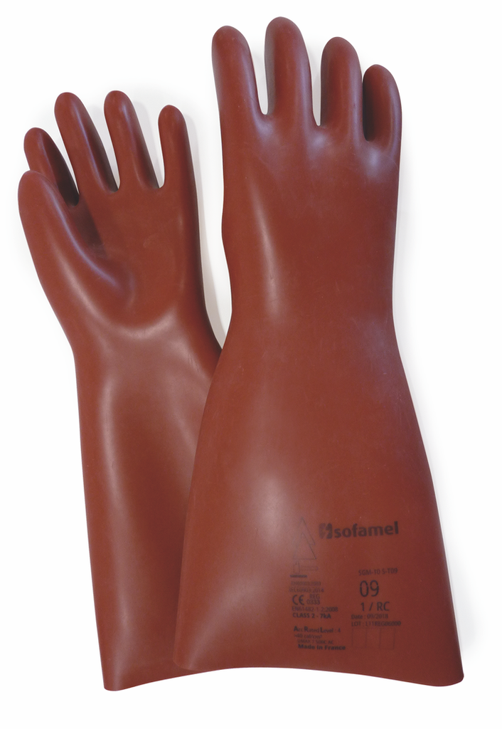 GANTS ISOLANTS EN COMPOSITE CLASSE 2 TAILLE 10  *