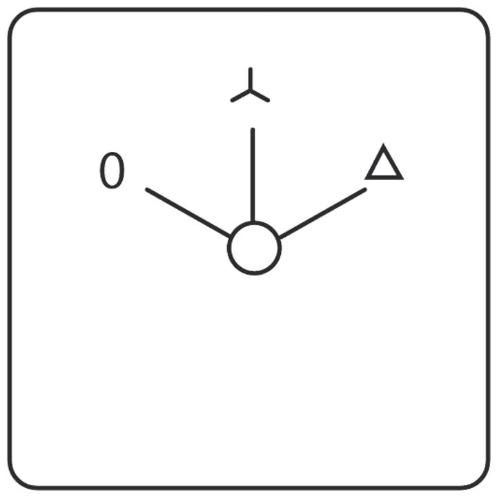 COMMUTATEUR ETOILE-TRIANGLE SOUS BOITIER  *