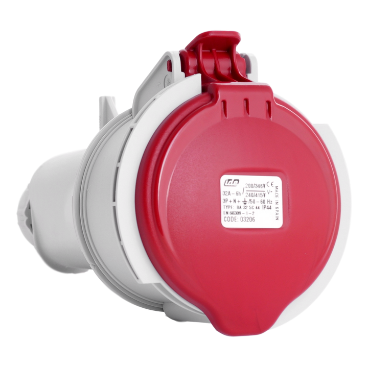 IDE CEE 32A 5P 400VAC IP44 PRISE MOBILE  *