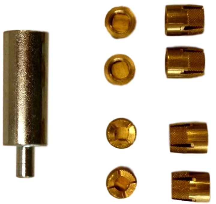 INSERT M8 16MM VOOR POLYESTER KAST PLM