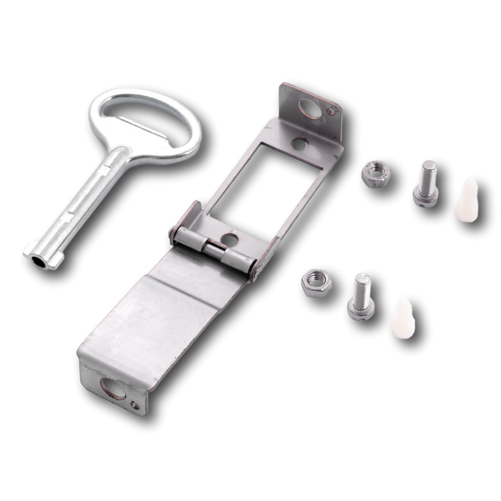 FERMETURE CADENASSABLE + CLE METALLIQUE  *