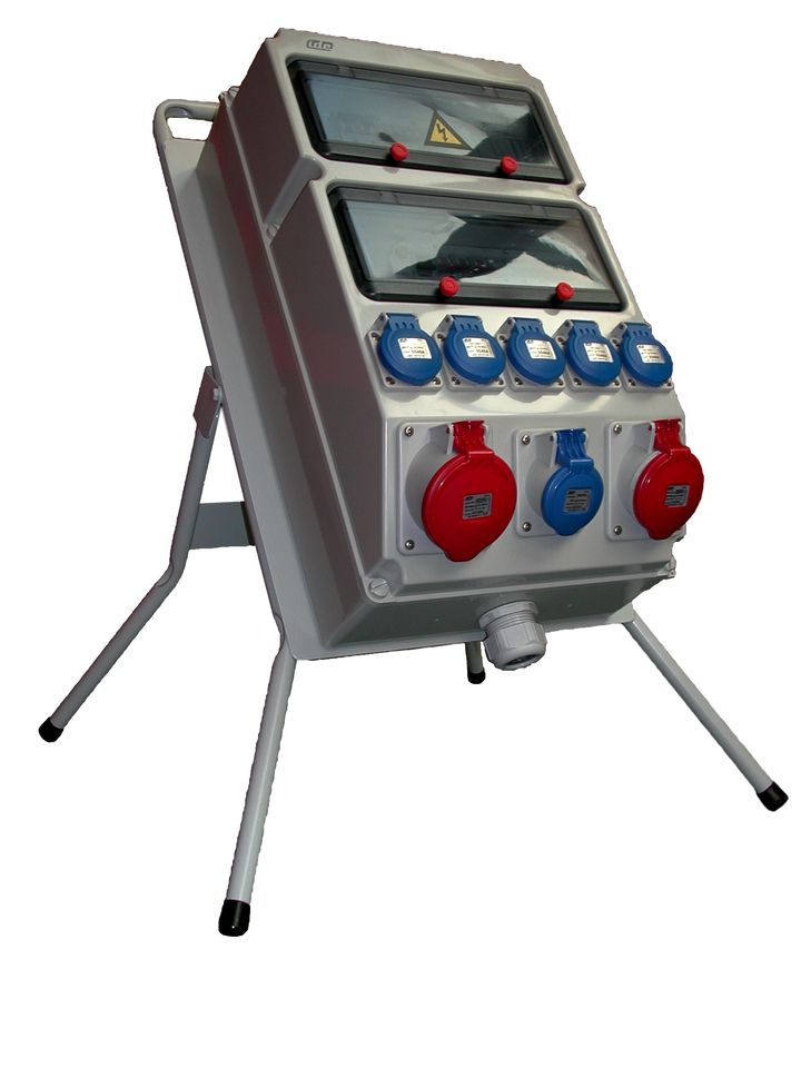 PVC VERDEELKAST 40A +FRAME +NETK. SCH.  *