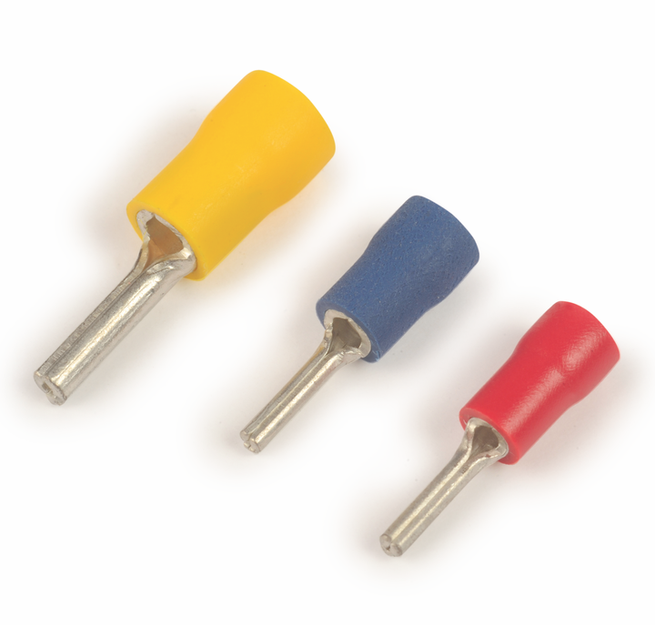 GEÏSOLEERDE STIFTKABELSCHOEN, BLAUW, 2.5MM²  *
