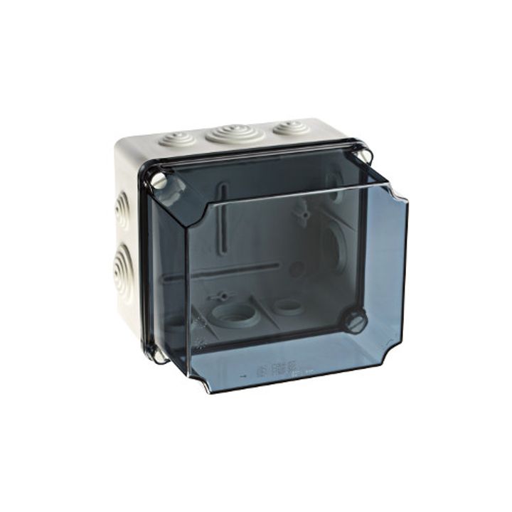 BOITE DE DER. 175X151X155 + PASSE-CABLE  *