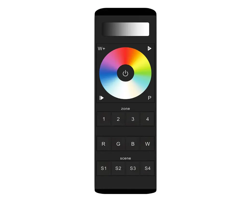 TELECOMMANDE RF RGB(W) 8 ZONES  *