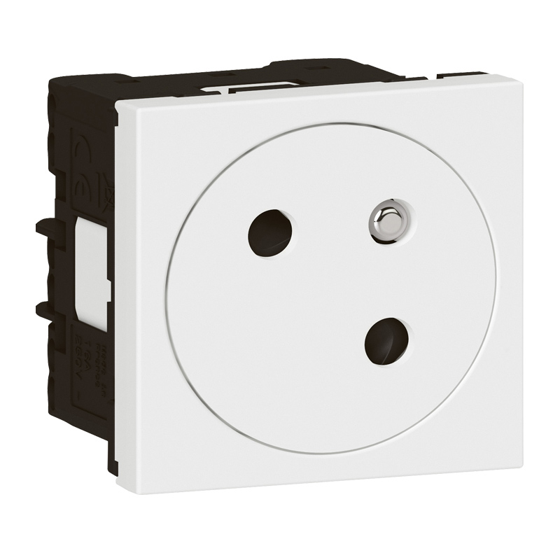 MOS LINK PRISE 2P+T AFFL 45°-2 MOD BLANC