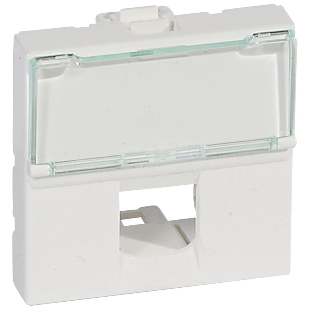 PLASTRON MOSAIC RJ45 INFRA+ 2 MODULES -SIMPLE  *