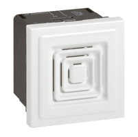 MOSAIC RONFLEUR 12/24/48V 2 MOD. BLANC  *