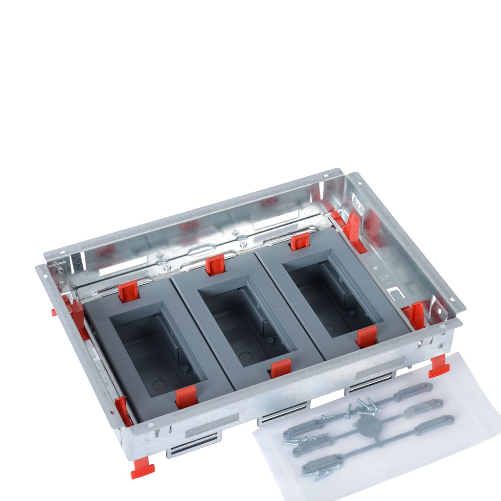 KIT SUPPORT 3X4 MOD HORIZ ENCASTRE PR TAPIS PLAIN  *