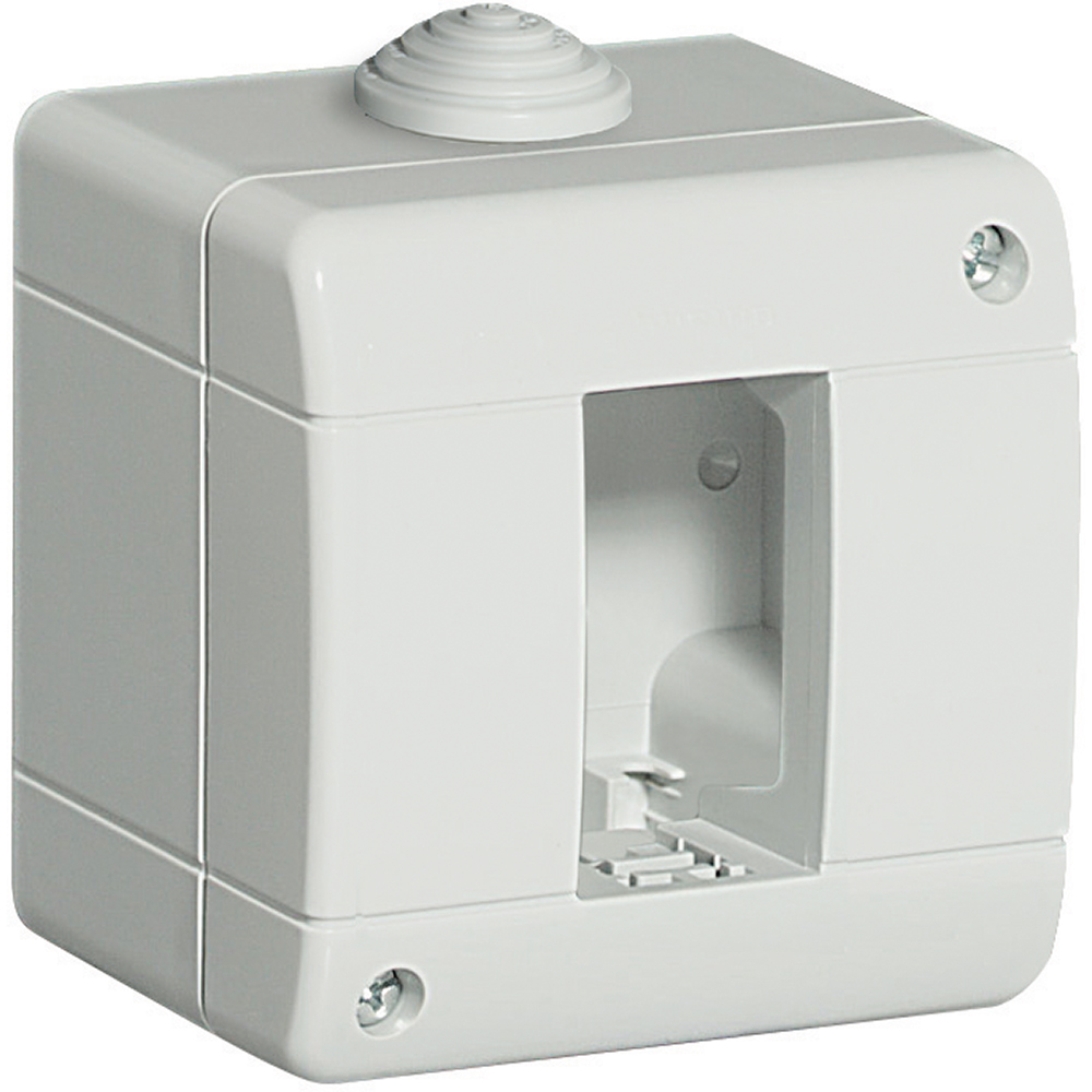 BOITE APP. LIV/LIGHT/L.T. IDROBOX IP40 -1 MODULE  *