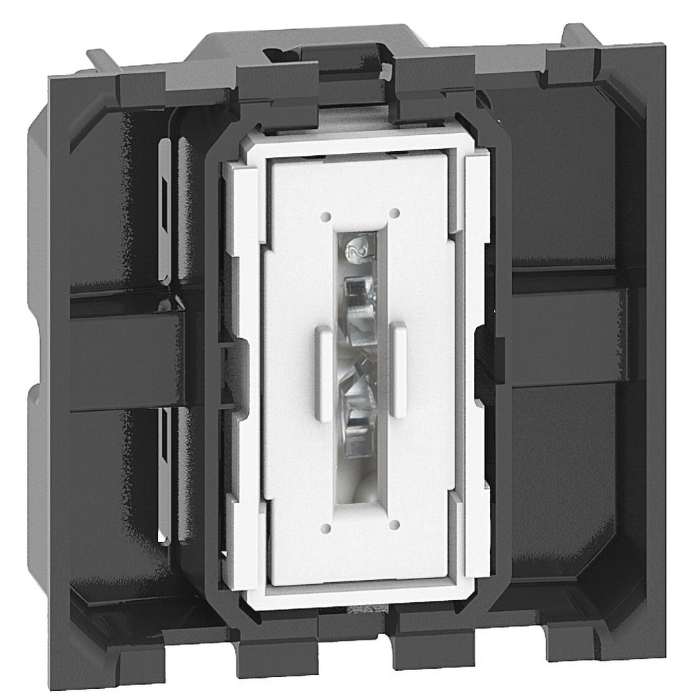 LNOW BOUTON POUSSOIR 10AX BORNES AUTO-COMPOSABLE-2 MOD  *