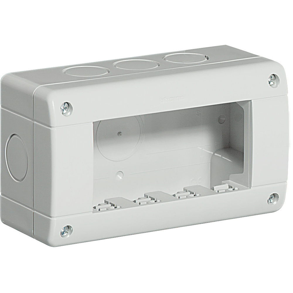 BOITE APP. LIV/LIGHT/L.T. IDROBOX IP40 -4 MODULES  *