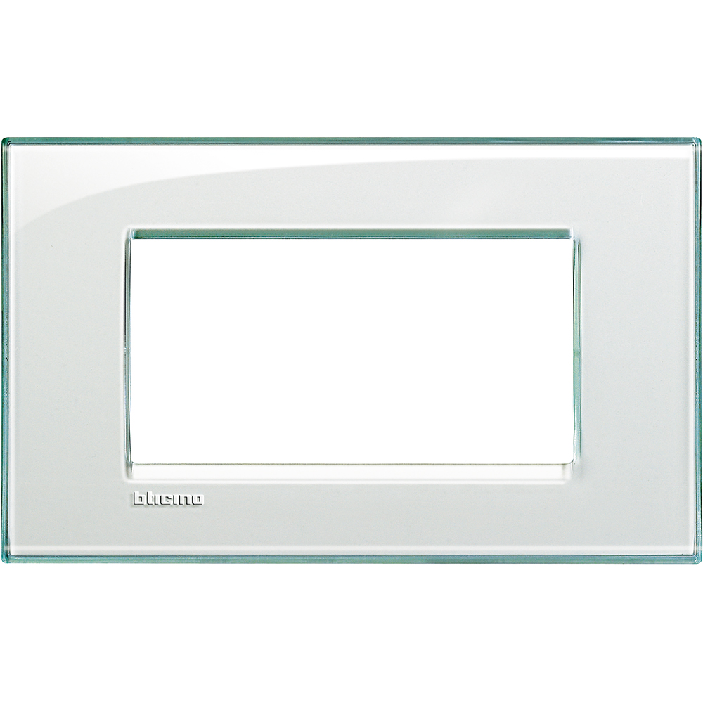 LL-PLAQUE RECTANGUL. 4 MOD AQUAMARINE  *