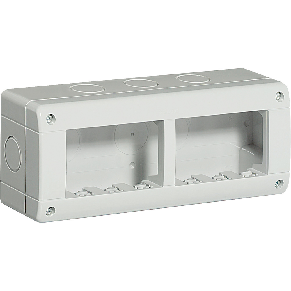 BOITE APP. LIV/LIGHT/L.T. IDROBOX IP40 -6 MODULES  *