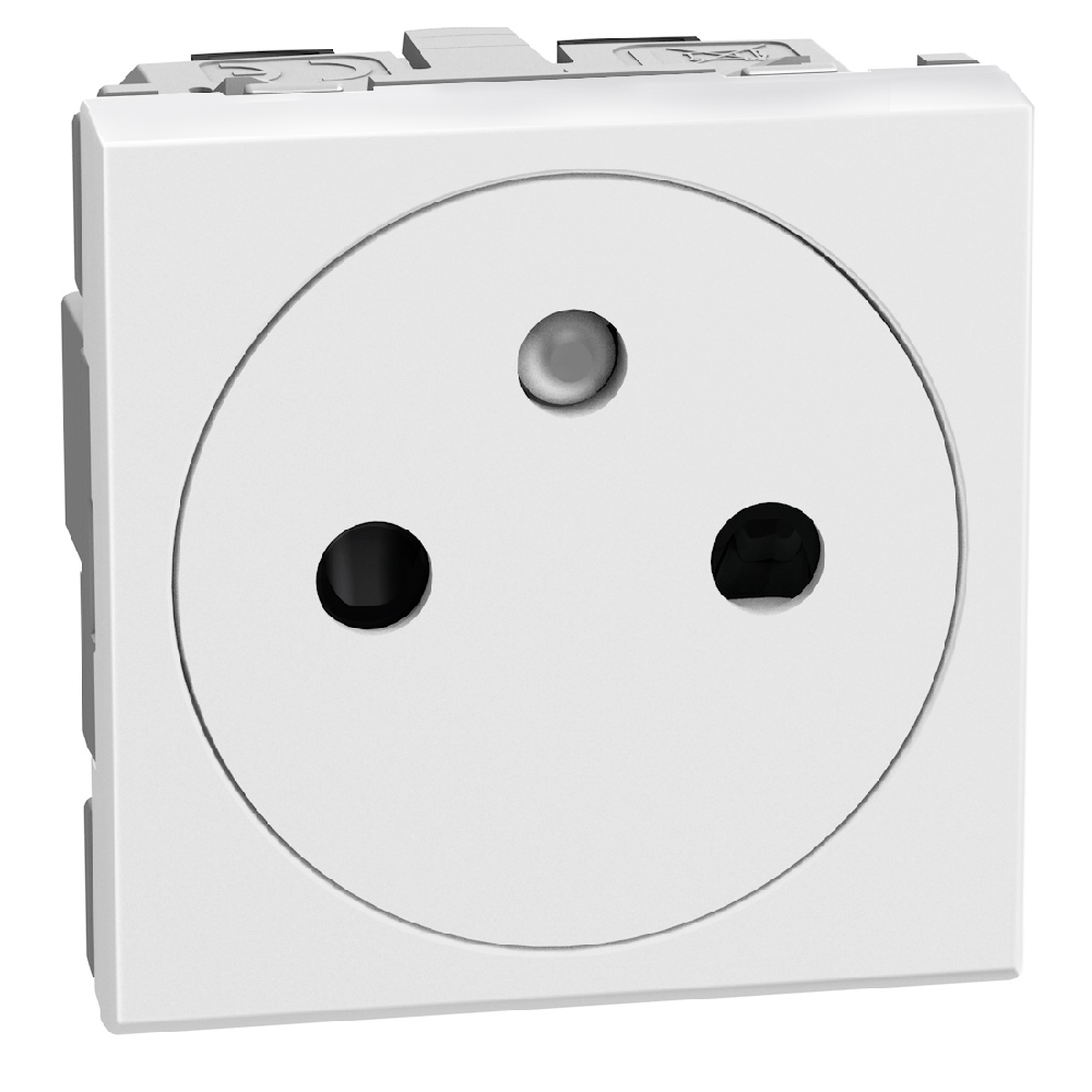 LIGHTN PRISE 2P+T AFFLEUR. 2 MOD - BLANC